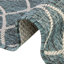 Tapis treillis intérieur / extérieur Teal Gitter-606288622
