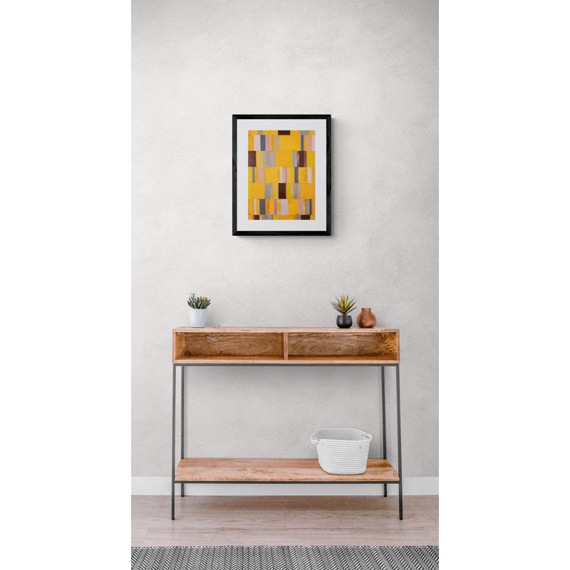 Darker Time Print by Scott Mckinley, Black Framed Canvas, 32" H x 24" W