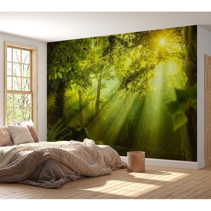 Fitnat Peel & Stick Wall Mural, 82" L x 115" W