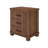 Rustic Three Drawer Reclaimed Solid Wood Farmhouse Nightstand Set Of Two