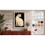 Cat Art Deco 1 Piece Wrapped Canvas Wall Art-1321514085-1321514107