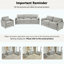 Ensemble de canapé rembourré Cozy-110376389