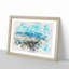 Skyline of Nerja in Spain - Picture Frame Painting Print on MDF-56854091-56854093