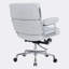Chaise de bureau en cuir véritable Jonathyn-1540274440