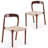 Shaelene 29.9" H Solid Wood Side Dining Chairs with Handwoven Rope Seat-543341998