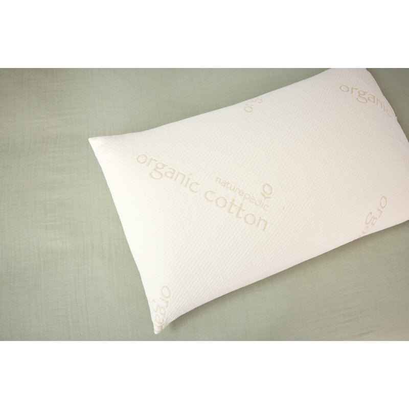 Organic Solid Latex Pillow, Queen
