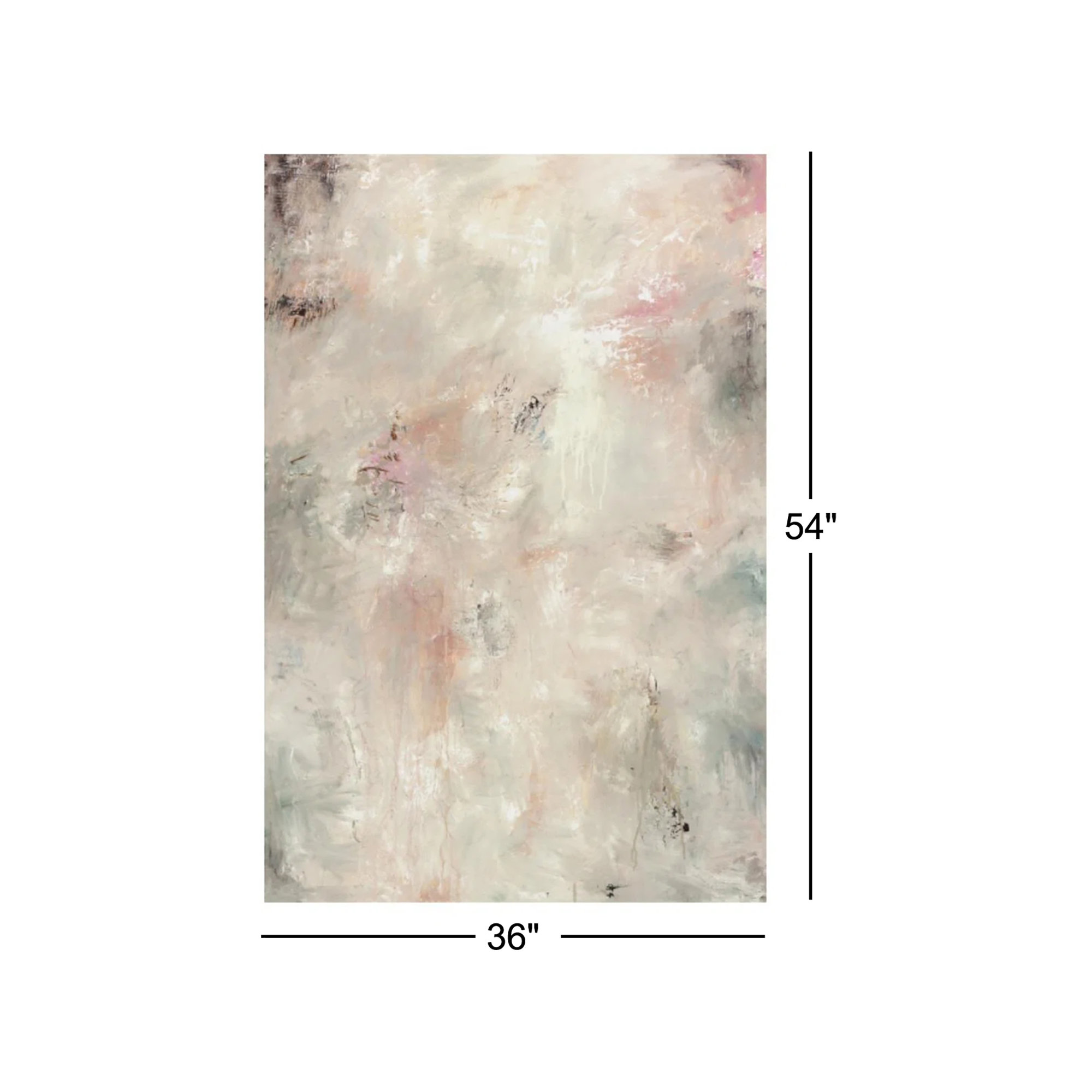 Pemanent Rosette by Samuel Kane, 54" H x 36" W x 1.5" D, Outdoor