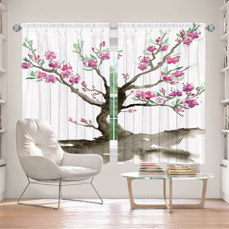 Room Darkening Curtain Pair, 56" W x 78" L