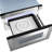 XO Appliance 1.2 Cubic Feet 1000 Watt Microwave Drawer with Sensor Cooking-91424546