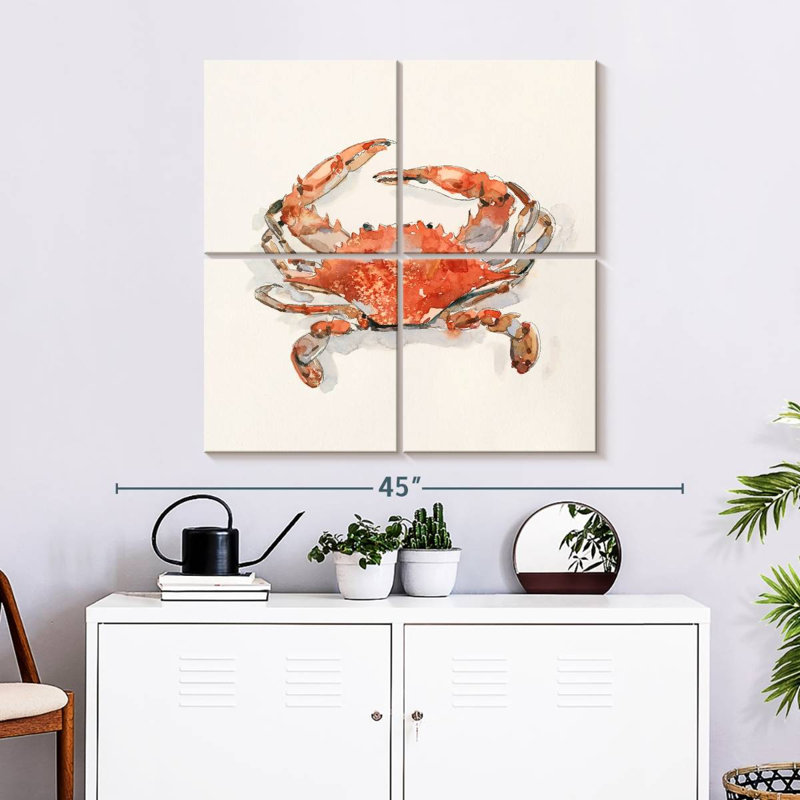 Yarlin Crusty Crab II, 32'' H x 32'' W