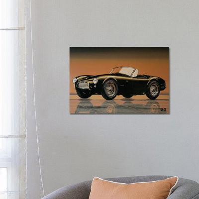 Shelby Cobra 1962 by Paul Meijering - Wrapped Canvas Gallery-Wrapped Canvas Giclée