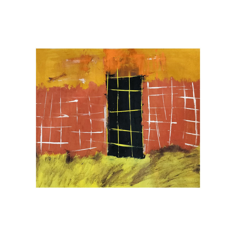 Coucher de soleil | Acrylique sur toile de coton | Par Soham Das