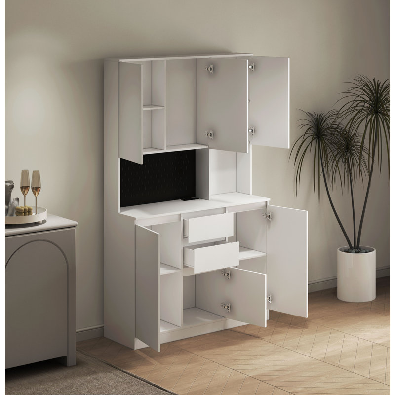 43.7'' Sideboard, White