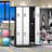 6 Doors Metal Lockers for Employees with Lock, Metal Locker with 18 Hooks for School Garage Office Gym Home, Assembly Required-488501979