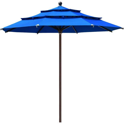Parasol de marché avec manivelle 4,00 po Marianka
