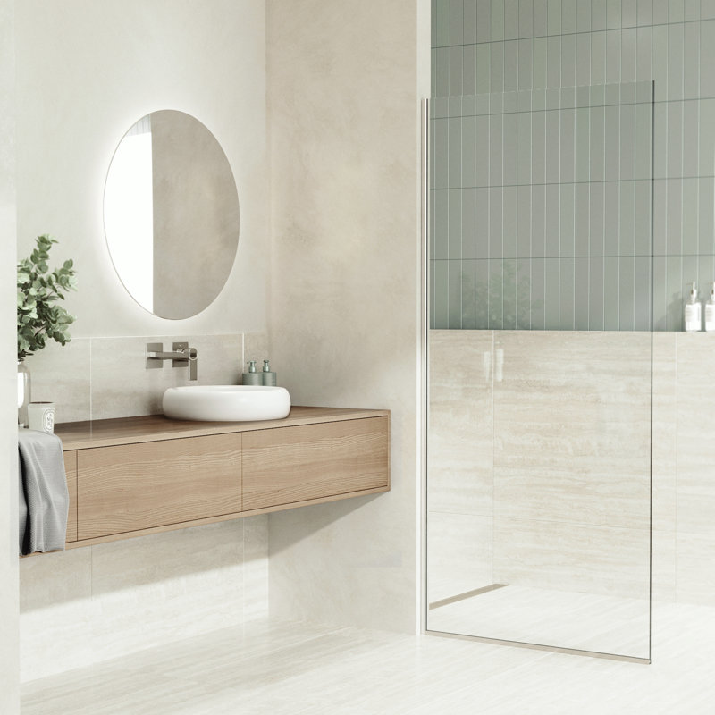 Lavabo de salle de bain rond