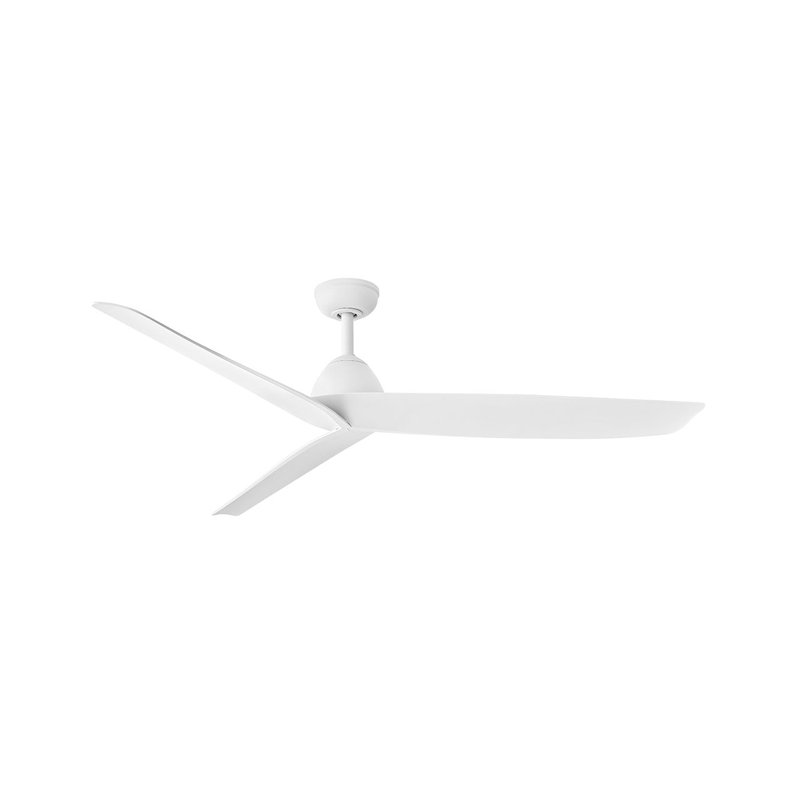 Ventilateur intelligent DEL Hinkley Liv, Blanc mat