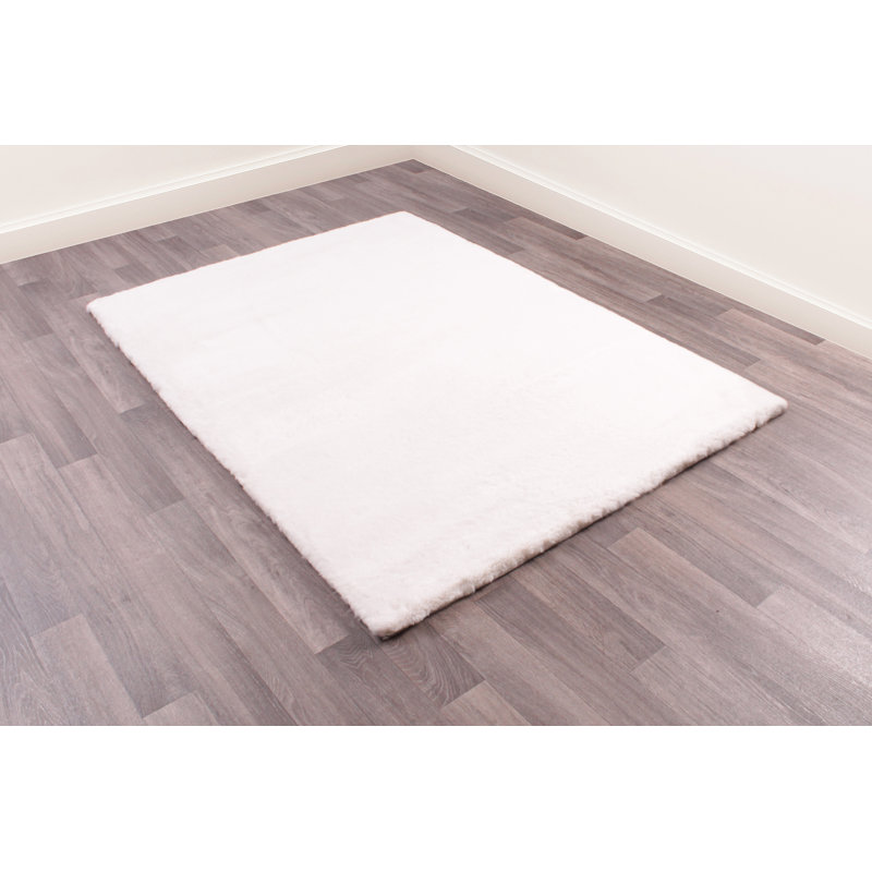 Coen Rectangle Hand Woven Shaggy Area Rug, Rectangle 60 x 100cm