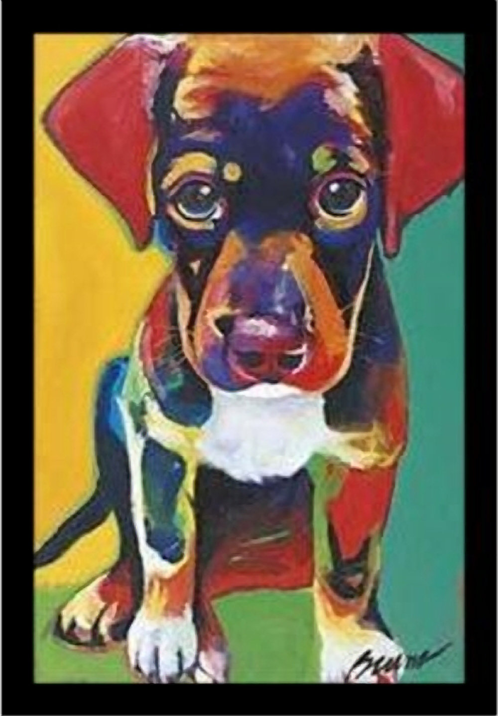 Winston Porter Toby by Ron Burns - Picture Frame Painting Print on ...