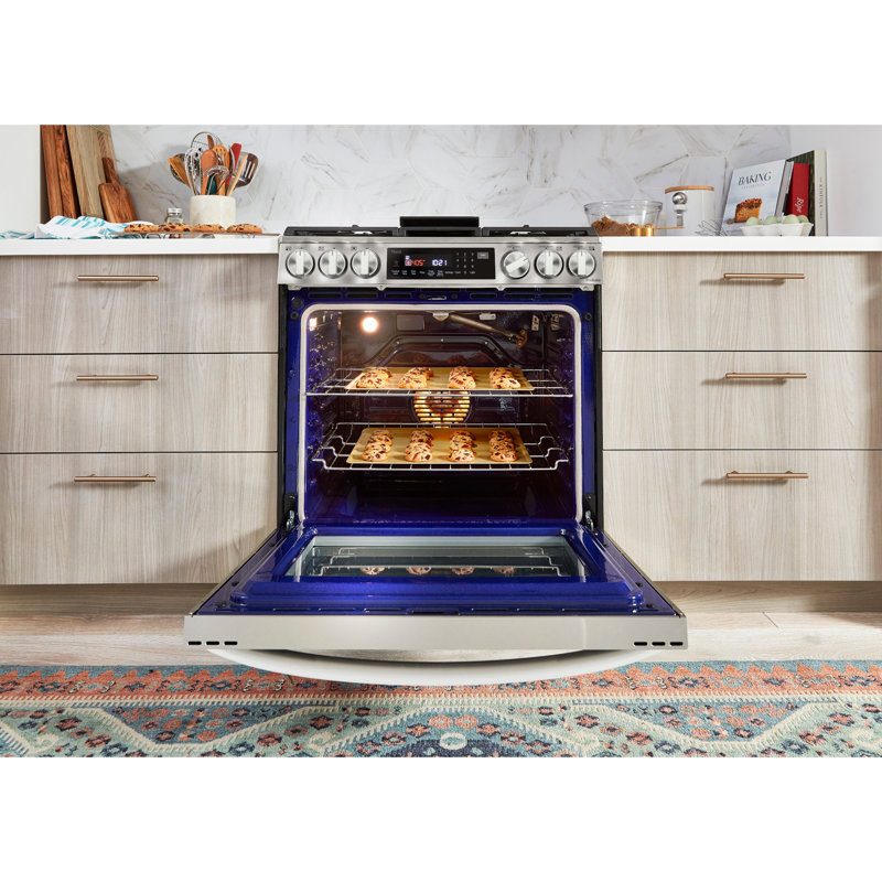 LG 30" Stainless Steel Gas Range with Convection and Air Fry