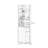 Walnut Modern Solid wood Standard Bookcase
