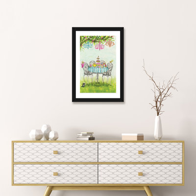 Art de jardin tea party