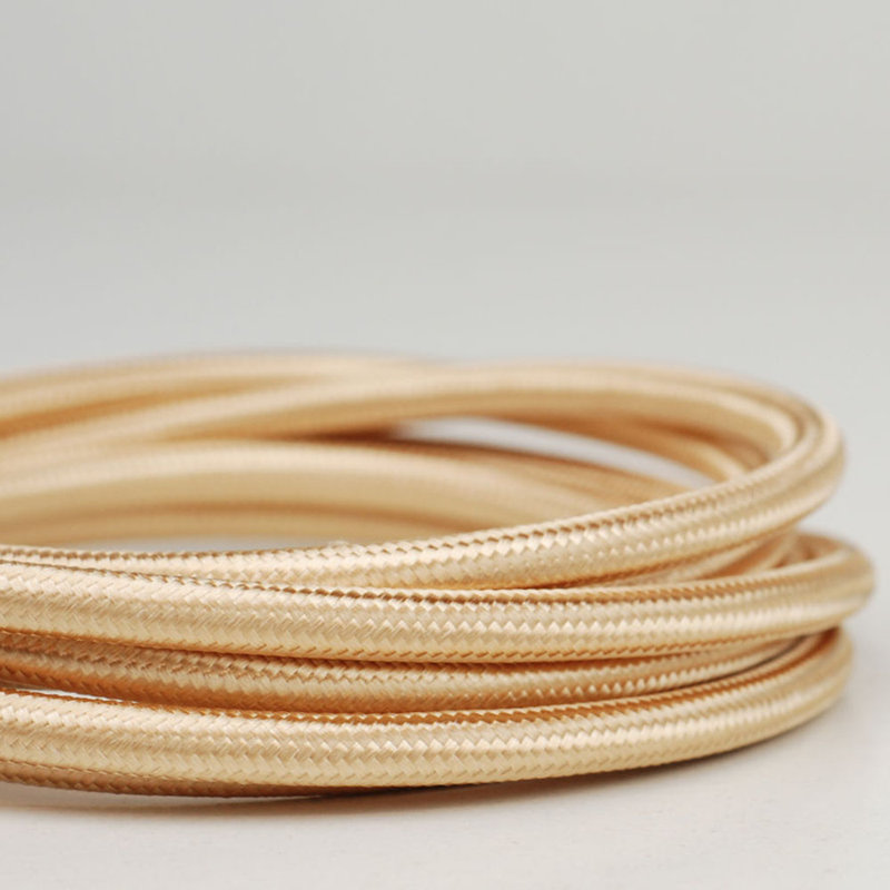 Alveda Vintage Cable, Light Gold