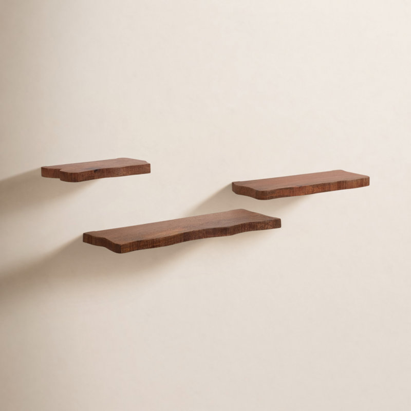 Tablettes murales flottantes Mango