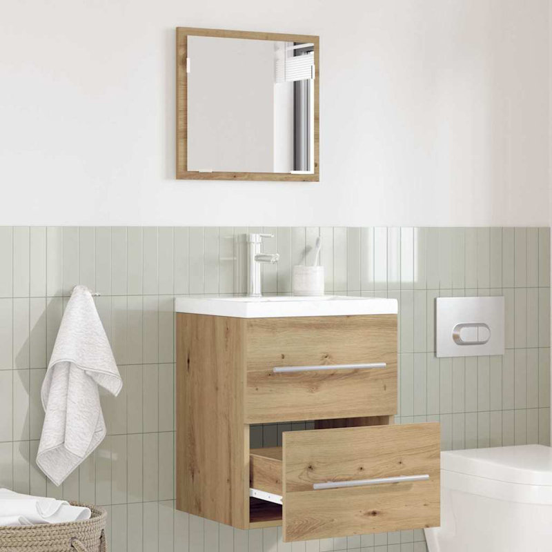 41mm Bathroom Vanity with Basin, Natural