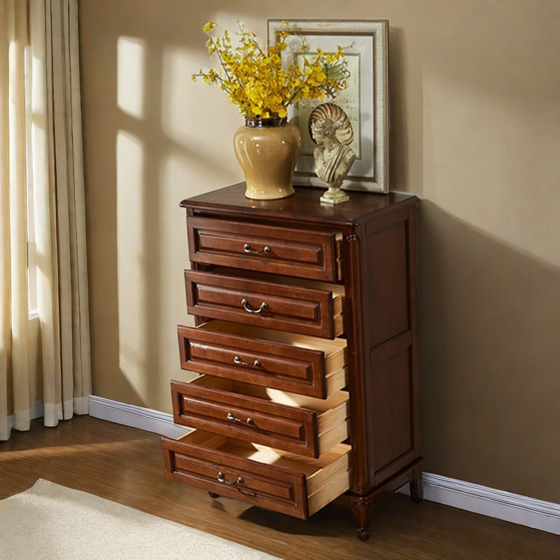 Retro Simple Solid Wood Accent Chests