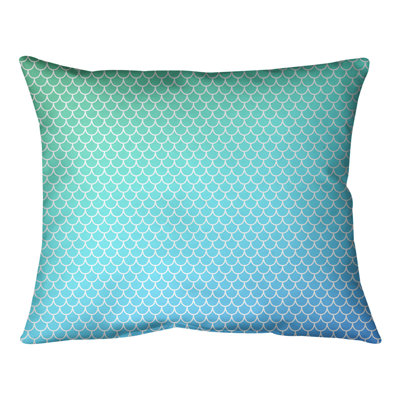 Mermaid Scales Lumbar Pillow