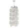 Rossi 36 - Light Dimmable LED Sputnik Modern Linear Chandelier