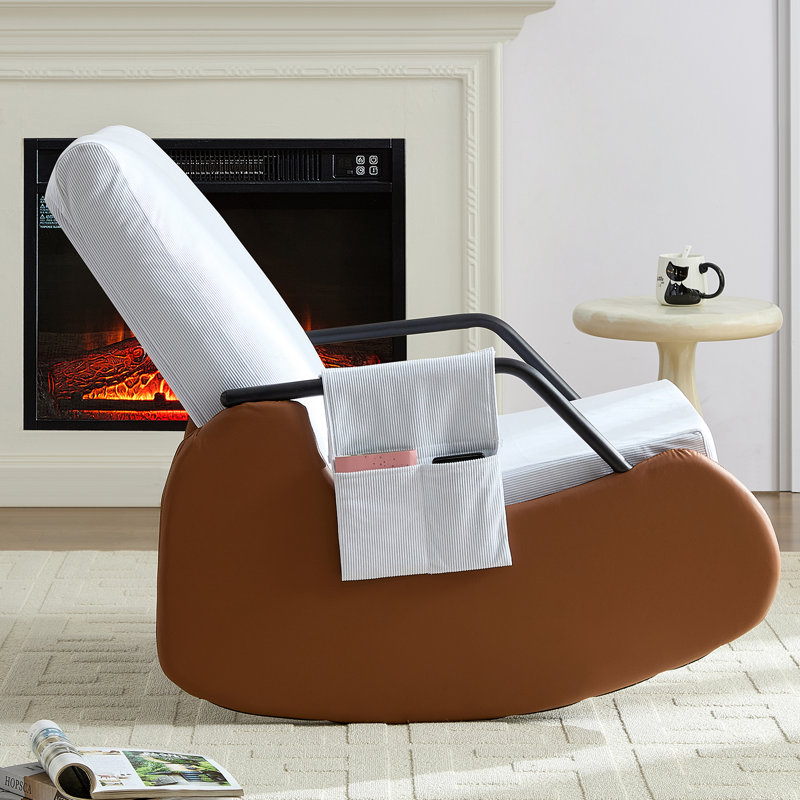 Fauteuil inclinable réglable, Blanc