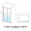Cost-effective single sliding door shower room, Silver-160254008-141325966