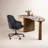 Fransin Mischa Desk Chair-Gibson Black