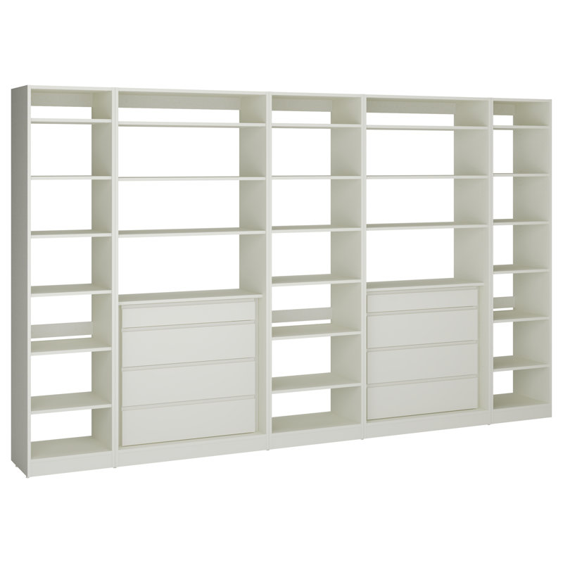  Closet System Reach-In Sets, White