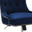 Fauteuil de conférence en velours Troy-730007327-730007326