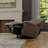 Swivel Glider With Recliner Function With Manual Footrest In Oslo Sky-1398407288