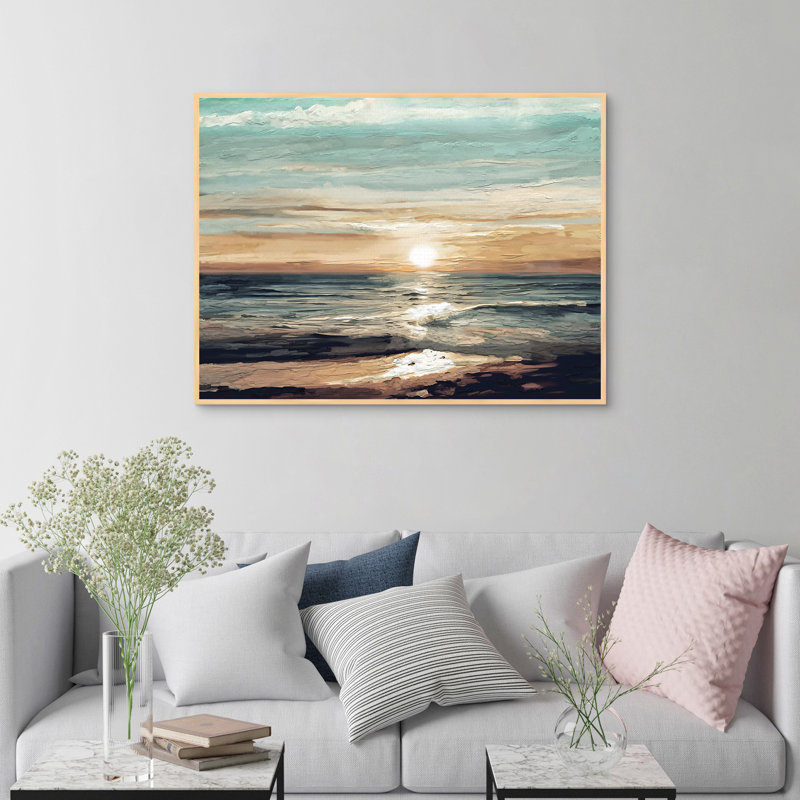 Sunset Reflections By Studio Arts Framed Wall Art