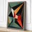 Radiant Star Forms Geometric - Wrapped Canvas-662464444-662464067