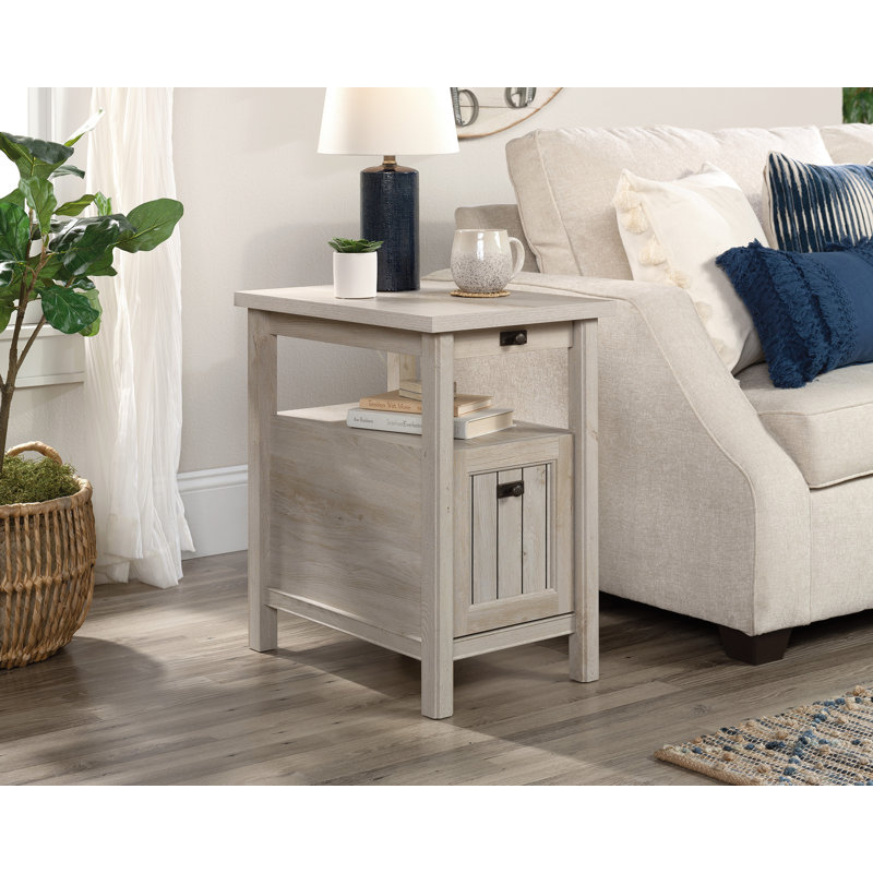 Table de bout avec rangement Karlee