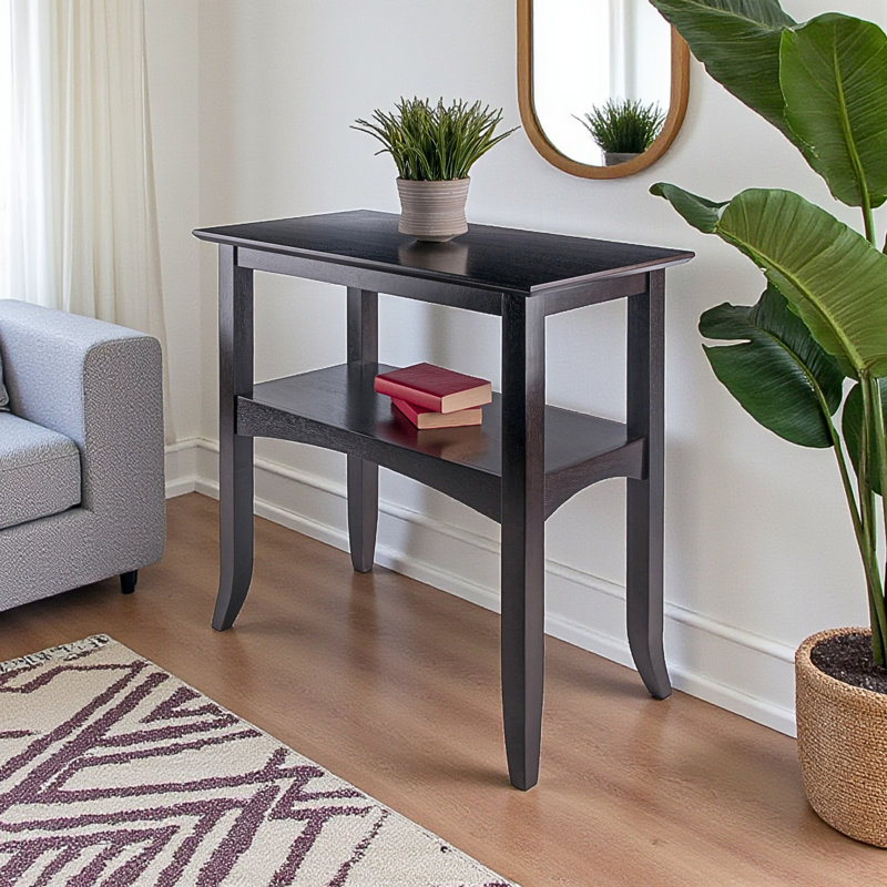 Console rectangulaire à 1 tablette pour couloir Zaria H 28,91 po x l 29,77 po x P 15,82 po Zaria