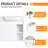 24'' Single Bathroom Vanity With Ceramic Top-1653590622-1653590594