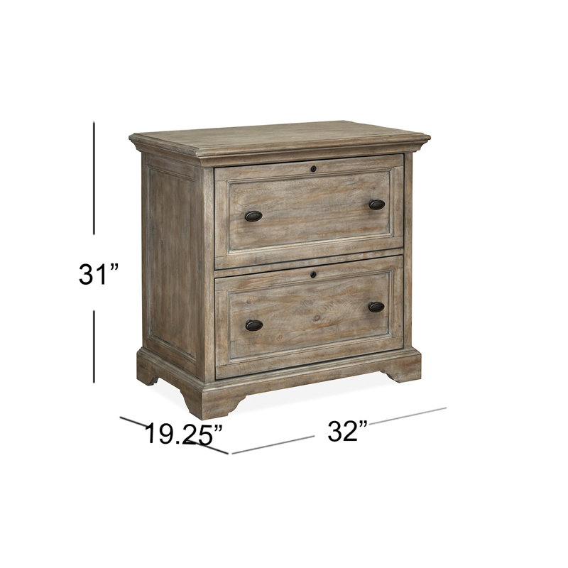 Writing Desk With Lateral File Credenza And Hutch, 3 Pieces: Desk, Filing Cabinet, Credenza