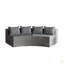 Canapé modulaire incurvé en velours Corduroy-1790502820