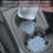 Farmhouse Tile Pattern 2 Pack Stone Car Coasters