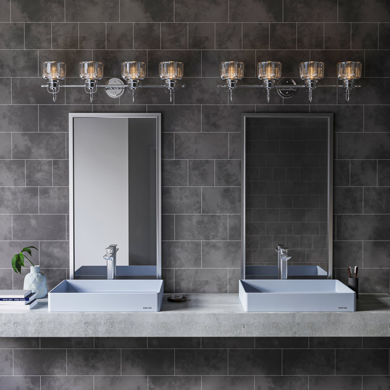 Lavabo de salle de bain rectangulaire 23-5 / 8 po x 17-3 / 4 po Karran Sternhagen SQS500, Bleu glacier