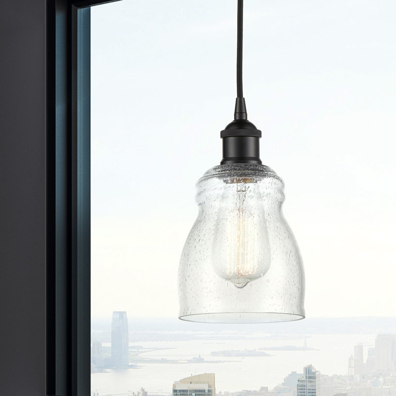 Mccarver 1 - Light Single Pendant, Matte Black