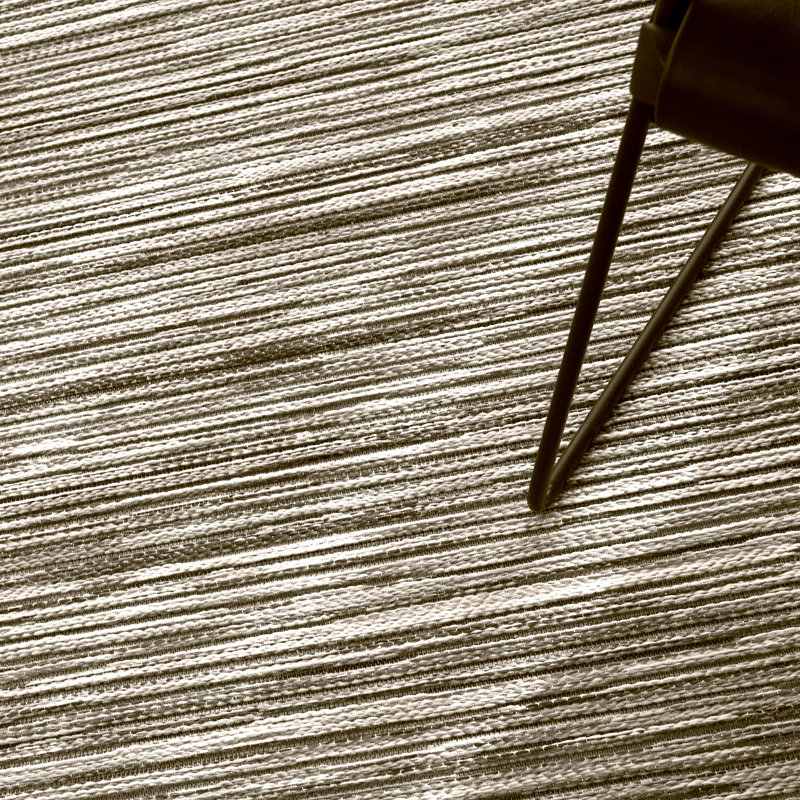 Tapis rayé ivoire/gris Relativity TID04 (259 cm x 350 cm), Ivoire ivoire, Rectangle 8 pi 6 po x 11 pi 6 po
