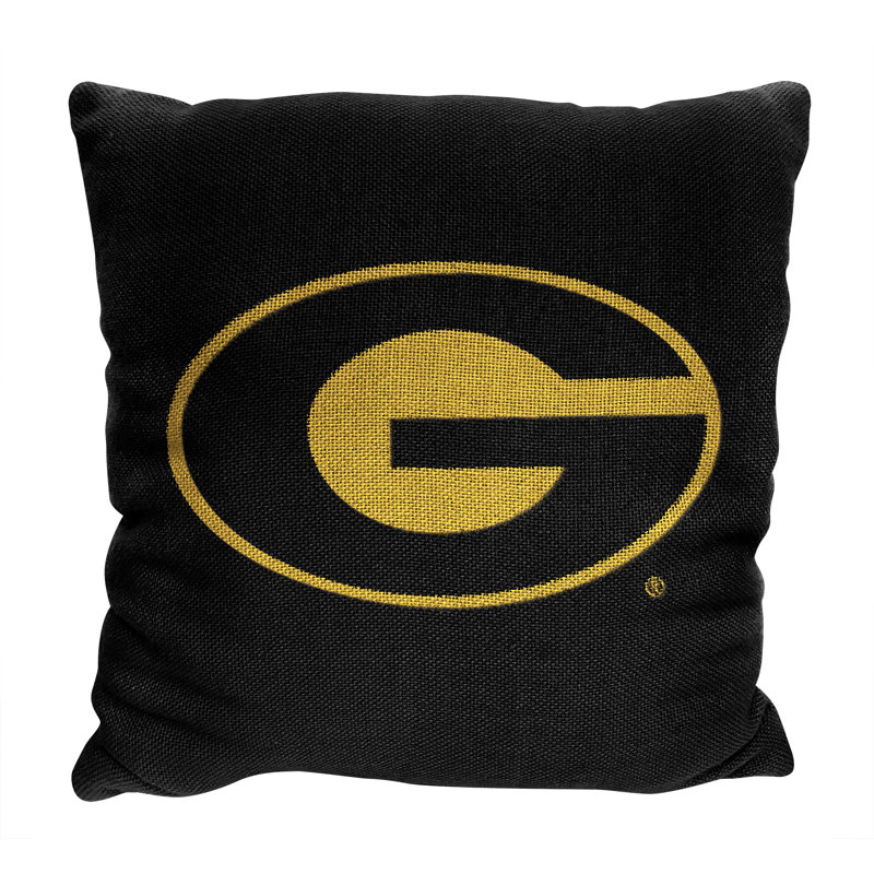 Grambling State University Yellow Jacquard Decorative Pillow Set